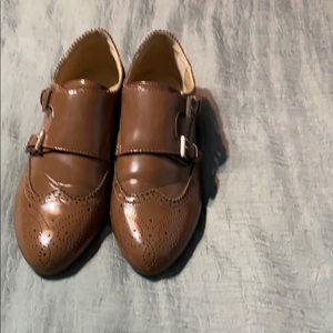 Light brown loafers